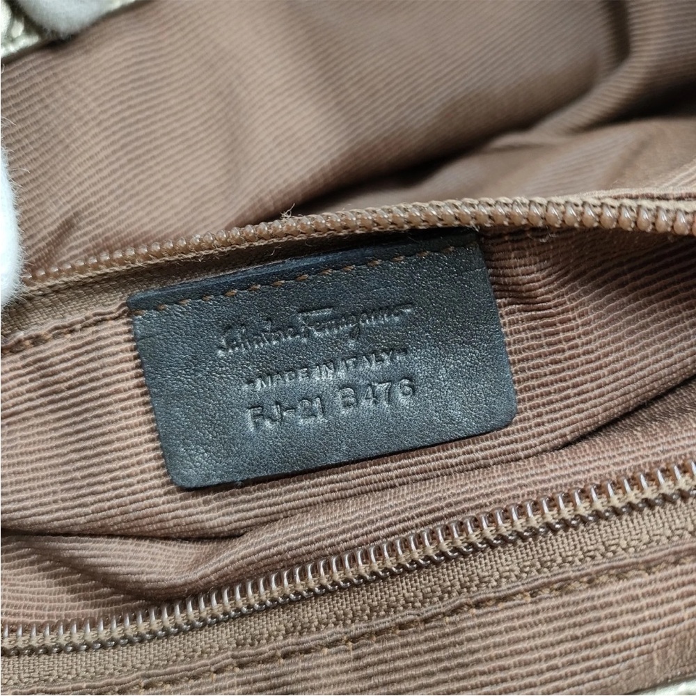 Salvatore Ferragamo Metallic Gold Tote - Picture 9 of 10